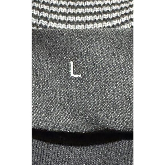 Hugo Boss Quarter Snap Henley Shirt Pullover Mock Neck Black Men's Sz L - Picture 4 of 8